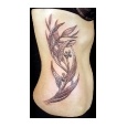 Custom Tattoos_Eucalyptus Rib Piece
