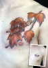 Alex's Canadian Flag Maple Leaves Coverup Tattoo_1