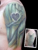 cover up tattoos_green hulk arm